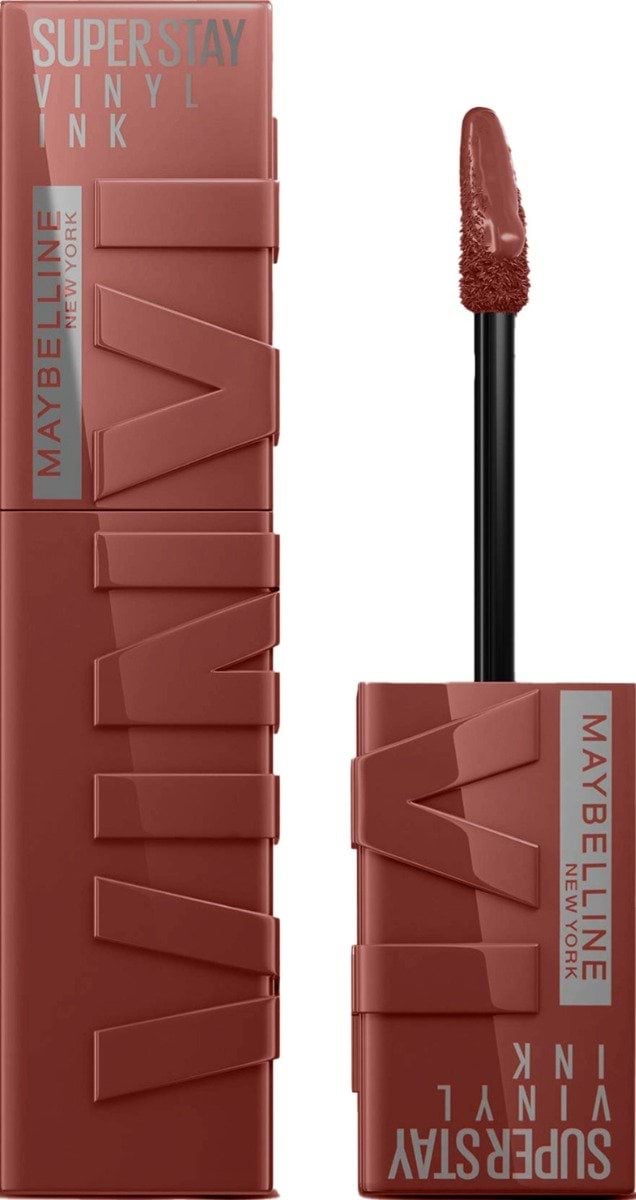 Стійка рідка помада для губ з глянцевим фінішем Maybelline New York SuperStay Vinyl Ink, 4,2 мл