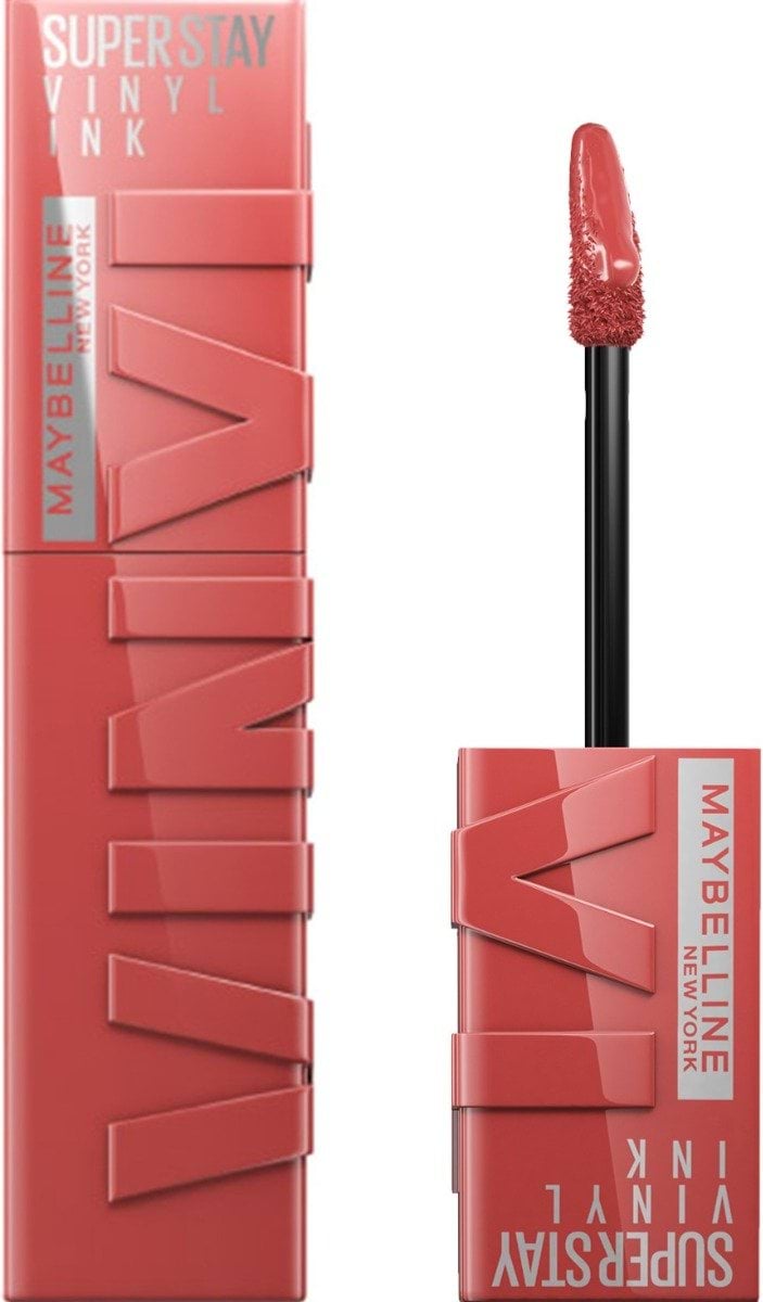 Стійка рідка помада для губ з глянцевим фінішем Maybelline New York SuperStay Vinyl Ink, 4,2 мл