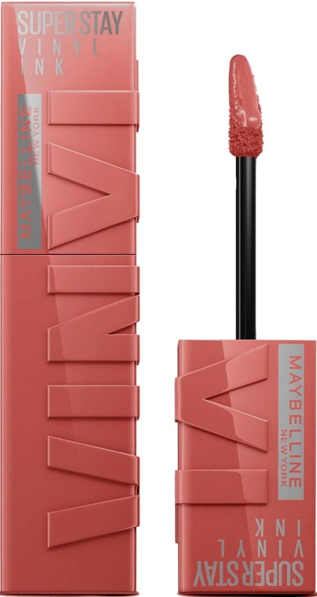 Стійка рідка помада для губ з глянцевим фінішем Maybelline New York SuperStay Vinyl Ink, 4,2 мл