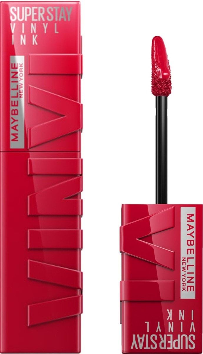 Стойкая жидкая помада для губ с глянцевым финишем Maybelline New York SuperStay Vinyl Ink, 4,2 мл
