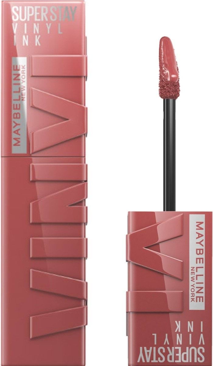 Стійка рідка помада для губ з глянцевим фінішем Maybelline New York SuperStay Vinyl Ink, 4,2 мл