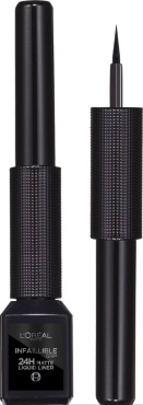 Рідка матова підводка для повік L'Oreal Paris Infaillible Grip Matte, відтінок чорний, 3 мл