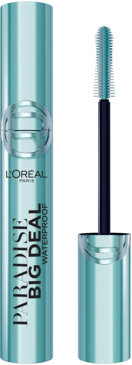 L`Oréal Paris Paradise Big Deal Waterproof, водостойкая тушь для ресниц, черная, 9,9 мл