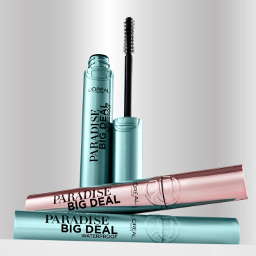 L`Oréal Paris Paradise Big Deal Waterproof, водостойкая тушь для ресниц, черная, 9,9 мл фото 8