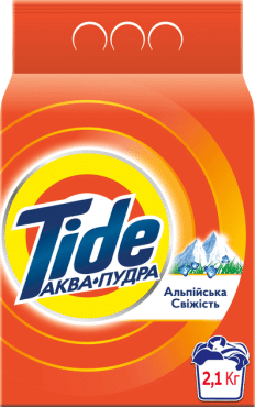 Стиральный порошок Tide Аква-Пудра Альпийская Свежесть 2.1 кг