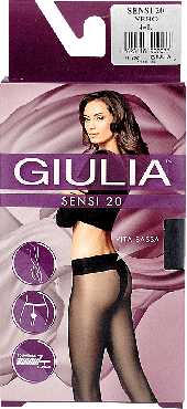 Giulia колготи жіночі SENSI v.b 20 nero 4, mini