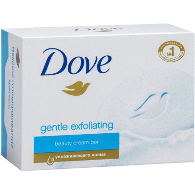 Тверде мило Dove Ніжне відлущування 90 г 