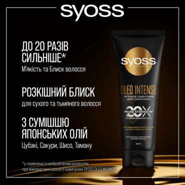Концентрований кондиціонер Syoss Oleo Intense 250 мл фото 2