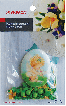 Украшение кондитерская Украса Пасхальное яйцо с печатью и посыпкой, 1 шт фото 4