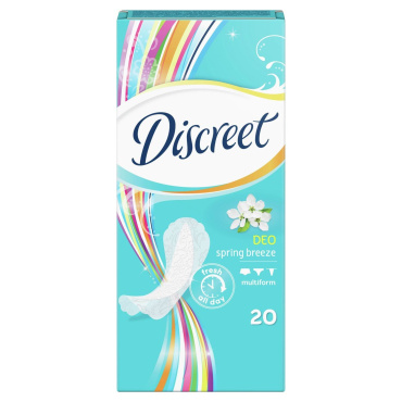 Щоденні гігієнічні прокладки Discreet Deo Spring Breeze, 20 шт фото 2