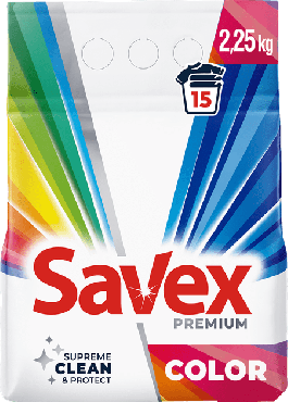 Пральний порошок Savex Premium Color 2.25 кг