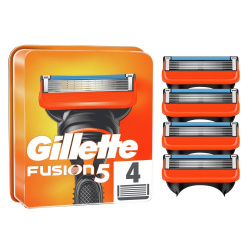 Сменные картриджи для бритья (лезвия) мужские Gillette Fusion5 4 шт
