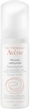 Пенка для снятия макияжа  AVENE очищающая 150 мл