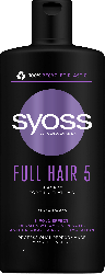 Шампунь SYOSS FULL HAIR 5 с Тигровой Травой для тонких волос без объема 440 мл