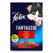 Кусочки Felix Fantastic Яловица пауч, 85 г