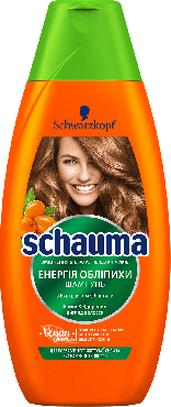 Schauma Енергія Обліпихи Шампунь для позбавлених життєвої сили і виснажених волосся 400 мл