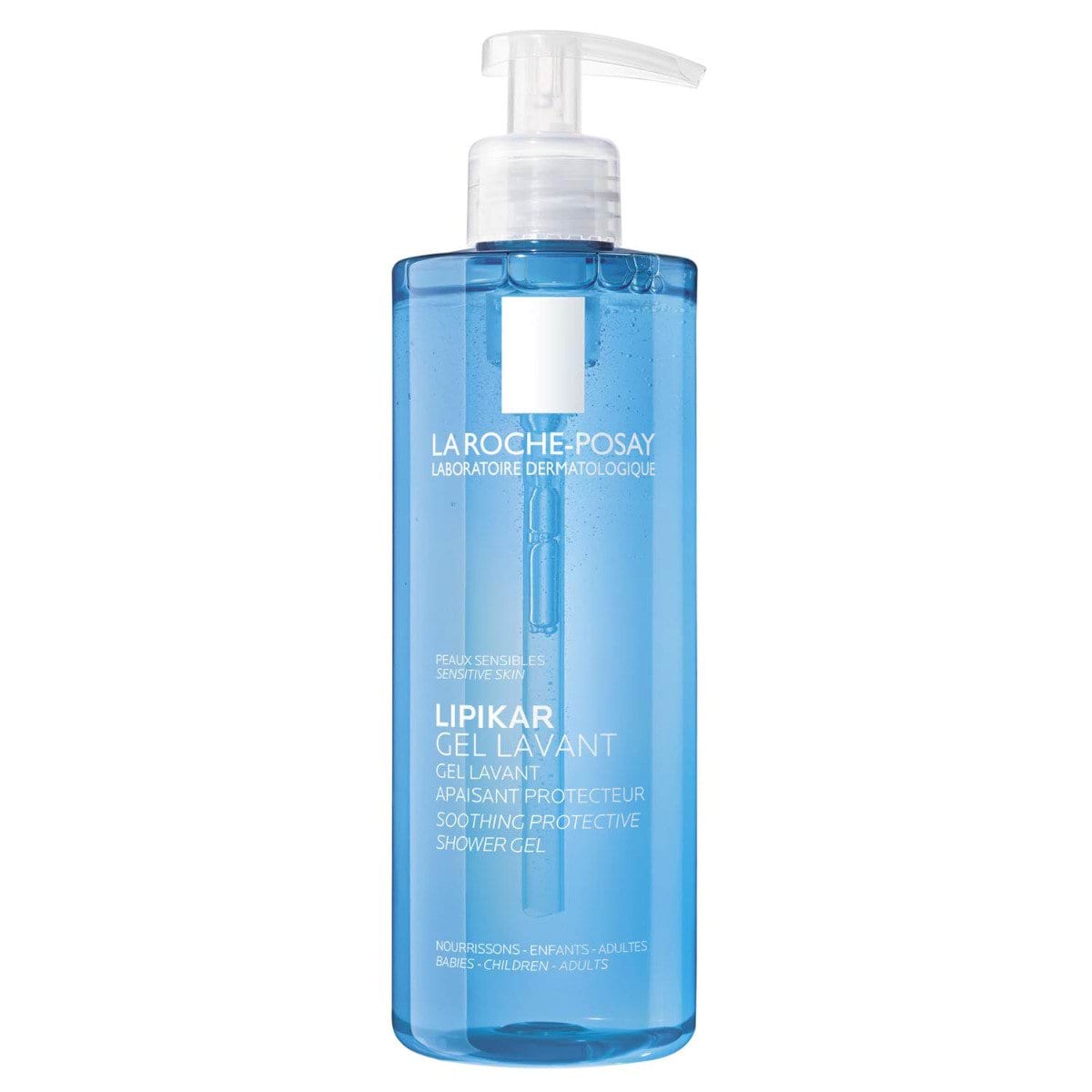 Гель для умывания лица и тела La Roche-Posay Lipikar, 400 мл