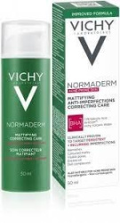 Vichy крем для лица комплексная коррекция проблемной кожи Normaderm, 50 мл