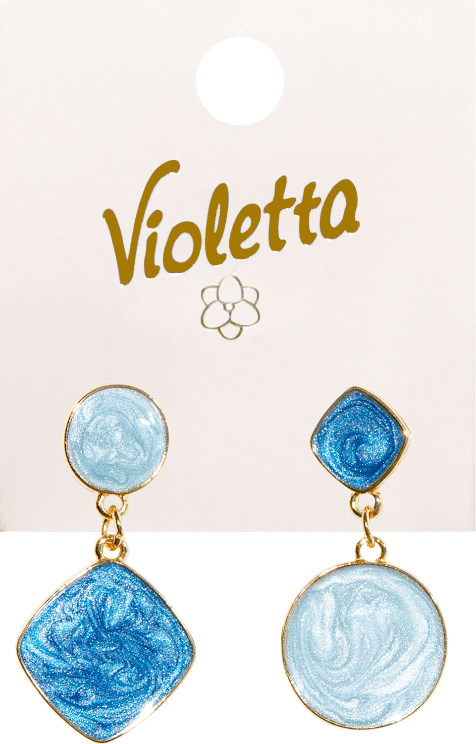 Violetta col. сережки арт. CH-SPR-21-44, 1пара