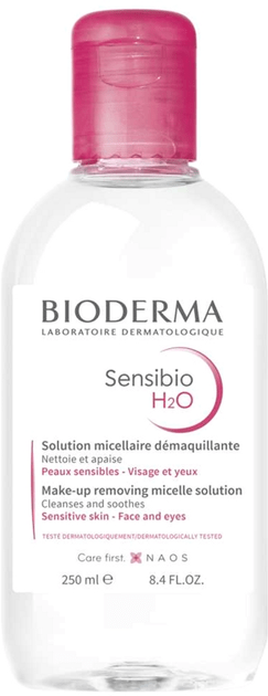 Лосьйон-тонік для обличчя BIODERMA міцелярний для чутливої шкіри H2O Sensibio 250 мл