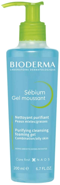 Гель для вмивання BIODERMA gel moussant Sebium очищувальний 200 мл