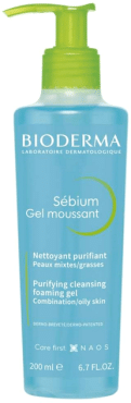 Гель для умывания BIODERMA gel moussant Sebium очищающий 200 мл