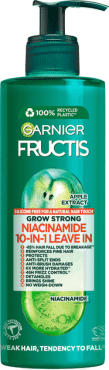 Комплексное средство для ослабленных волос Garnier Fructis Рост в полную силу 10в1 без смывания 400 мл
