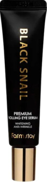 Сироватка-ролер для шкіри навколо очей FarmStay Black Snail 25 мл