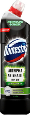 Гель для чистки унитаза Domestos грин 750 мл