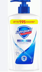 Safeguard мыло жидкое классическое Ярко-Белое, 390мл