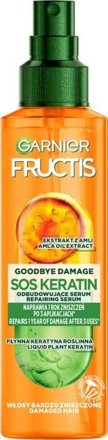 Відновлювальна спрей-сироватка Fructis SOS-Кератин Гудбай посічені кінчики для пошкодженого волосся 150 мл