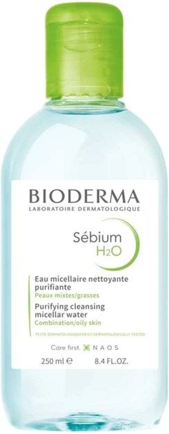 Міцелярна вода Bioderma Sebium H2O для проблемної шкіри обличчя 250 мл