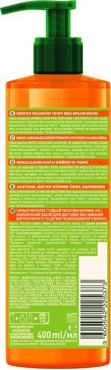 Незмивний комплексний засіб Fructis 10 дій Гудбай посічені кінчики 400 мл фото 1