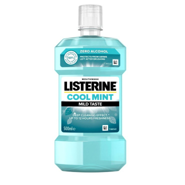 Ополаскиватель для полости рта LISTERINE® Cool Mint мягкий вкус, 500мл фото 2
