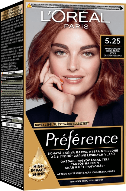 Фарба для волосся L’Oréal Paris Preference відтінок 5.25 Антигуа каштановий перламутровий 174 мл