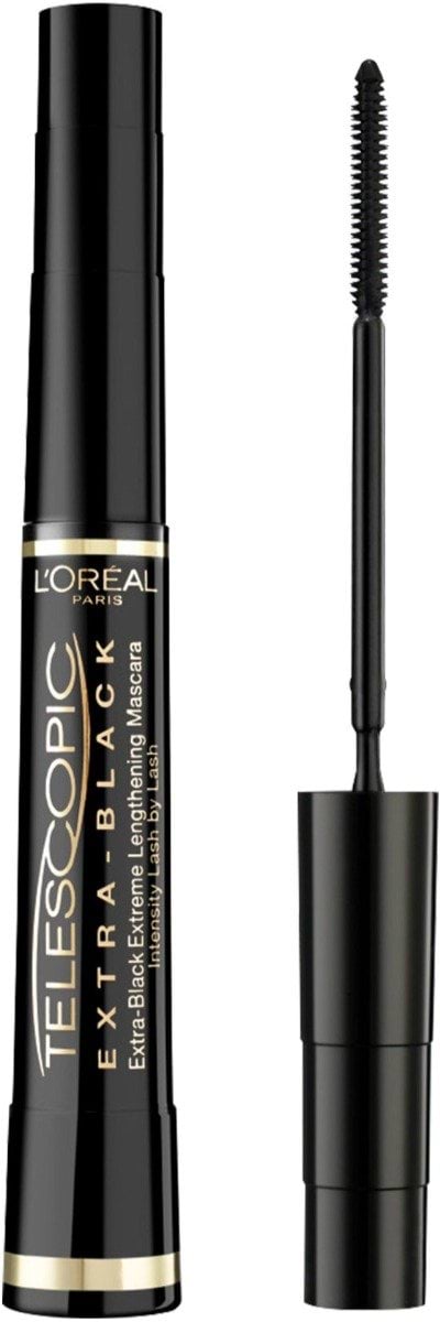 Туш для вій L’Oréal Paris Telescopic телескопічне подовження та розділення, екстра чорна 8 мл