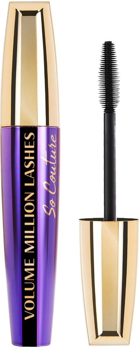 Туш для вій L’Oréal Paris Volume Million Lashes для елегантного об'єму та розділення екстра чорна 9.5 мл