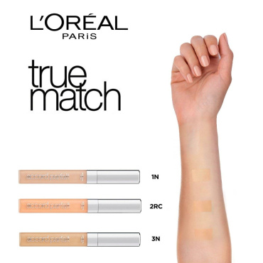 Консилер для обличчя L’Oréal Paris True Match, відтінок 1N, 6.8 мл фото 1