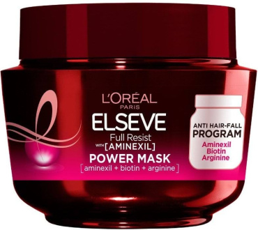 Маска для волосся L’Oréal Paris Elseve Сила Аргініну x3 для слабкого, схильного до випадіння волосся 300 мл