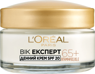 Антивіковий крем для обличчя L'Oréal Paris Skin Експерт 65+ денний 50 мл фото 1