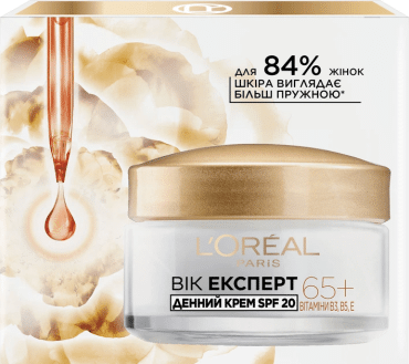 Антивіковий крем для обличчя L'Oréal Paris Skin Експерт 65+ денний 50 мл фото 9