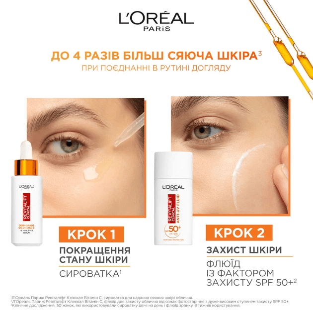 Сыворотка для лица L'Oréal Revitalift Clinical для сияния кожи с витамином C 30 мл фото 9