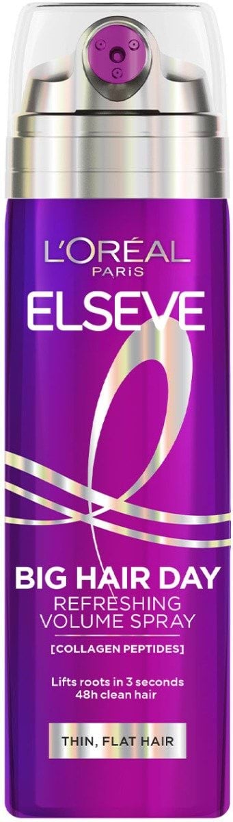 Cпрей L’Oreal Paris Elseve Big Hair Day для надання об'єму тонкому волоссю 200 мл
