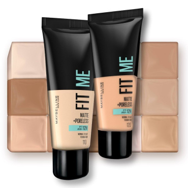 Тональний крем для обличчя з матовим фінішем Maybelline New York Fit Me, 30 мл фото 9