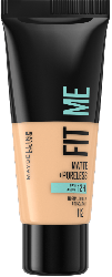 Тональный крем для лица с матовым финишем Maybelline New York Fit Me, 30 мл