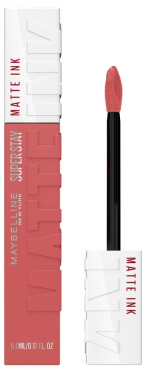 Устойчивая жидкая матовая помада для губ Maybelline New York SuperStay Matte Ink №175, 5 мл
