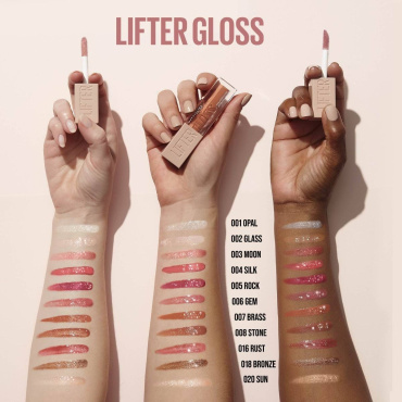 Зволожувальний блиск для губ з гіалуроновою кислотою Maybelline New York Lifter Gloss, №005, 5.4 мл  фото 3