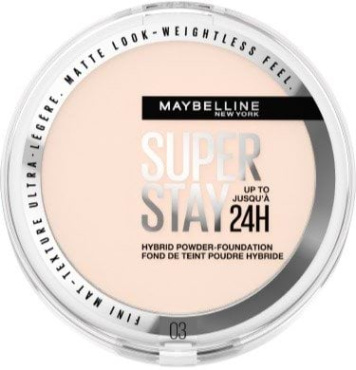 Стойкая крем-пудра с тональным эффектом для лица Maybelline New York SuperStay 24H, 9 г