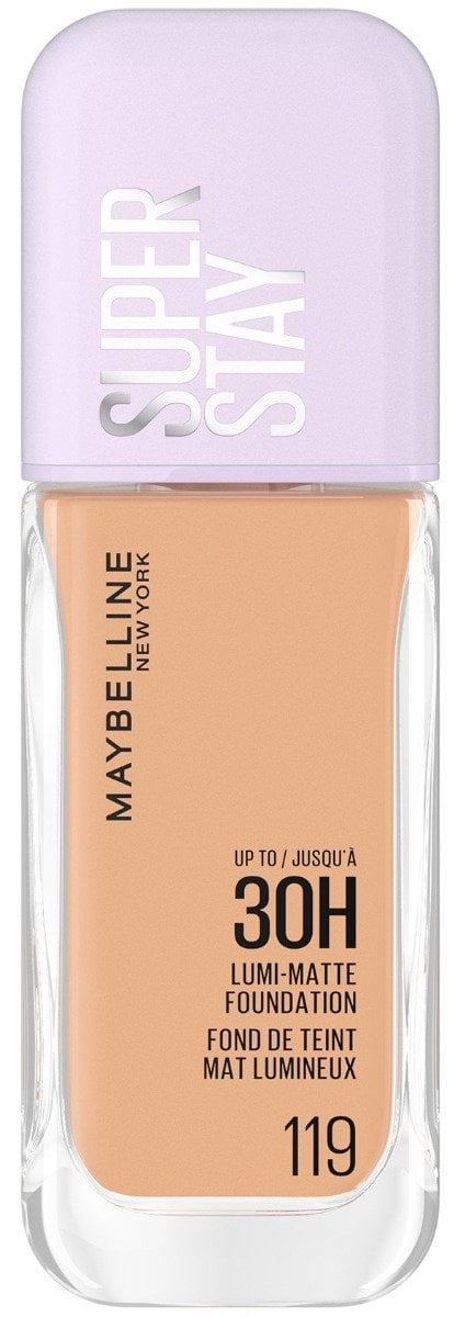 Тональна основа з природним матовим фінішем Maybelline New York Super Stay Lumi-Matte 119, 35 мл