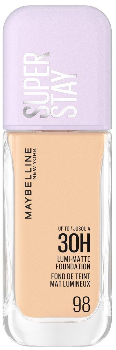 Тональна основа з природним матовим фінішем Maybelline New York Super Stay Lumi-Matte 98, 35 мл